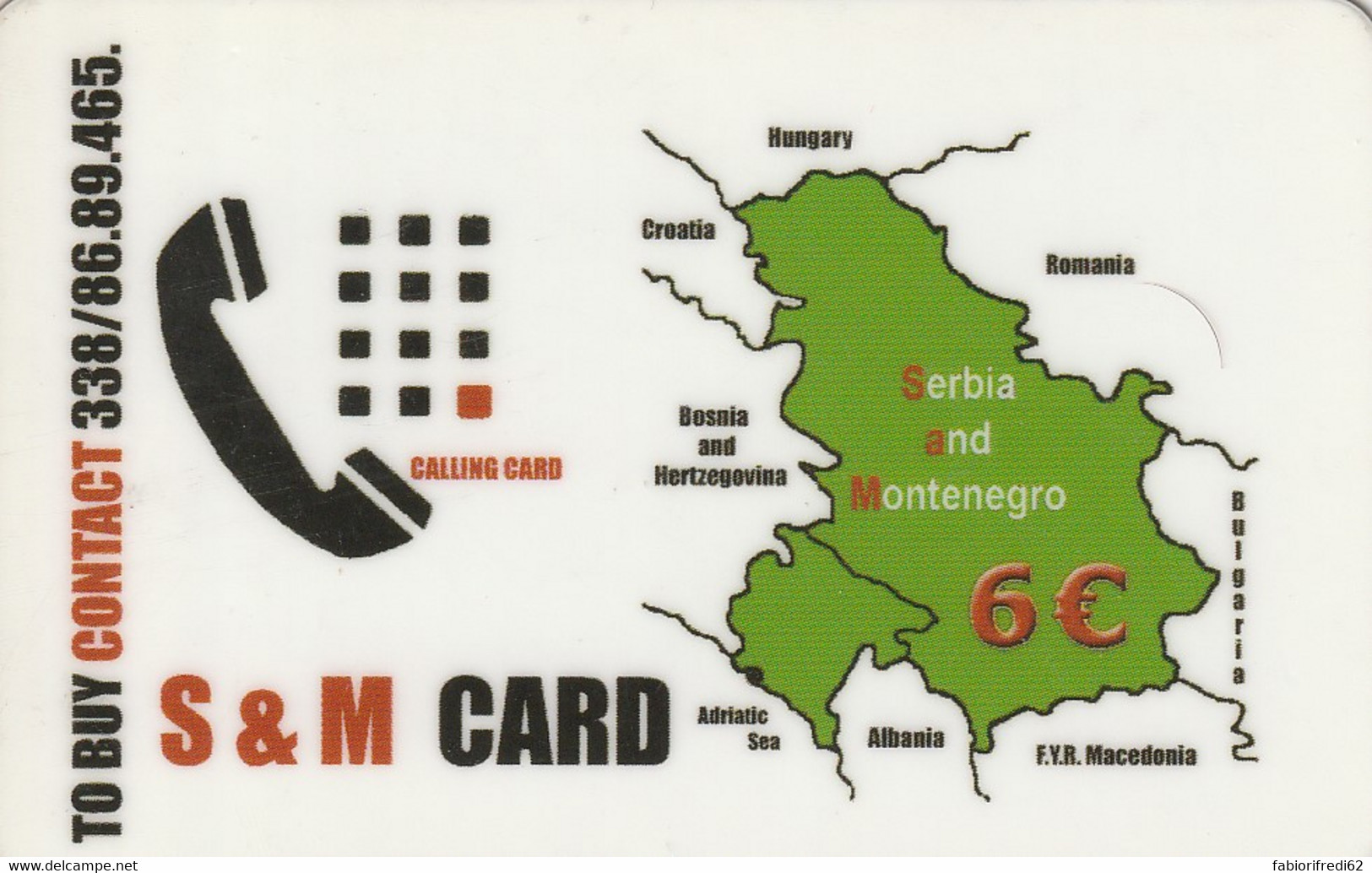 PREPAID PHONE CARD ITALIA  (CV4261 - Schede GSM, Prepagate & Ricariche