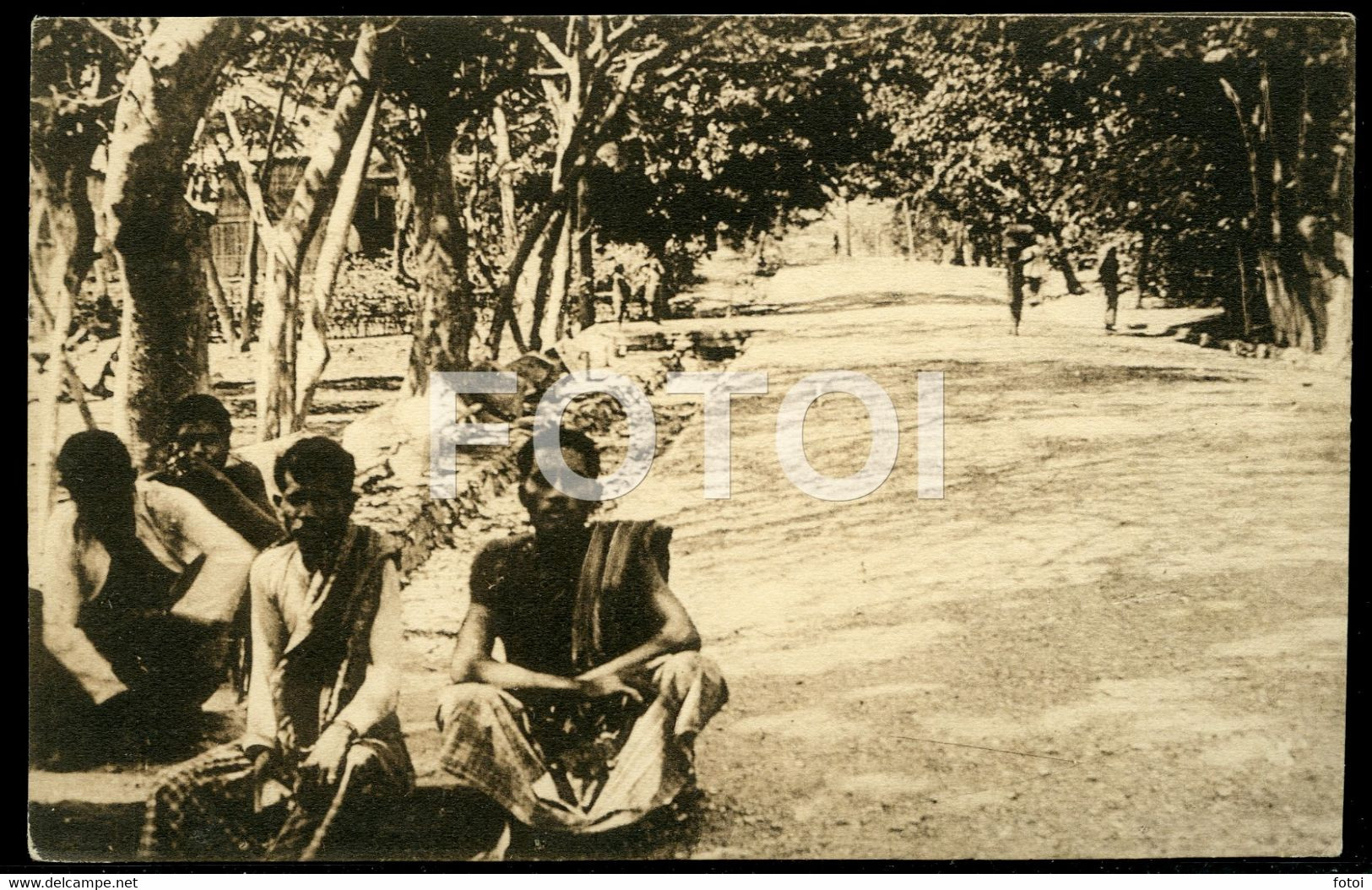 OLD  POSTCARD MANATUTO ETHNIC COSTUMES TIMOR LESTE ASIA POSTAL CARTE POSTALE - East Timor