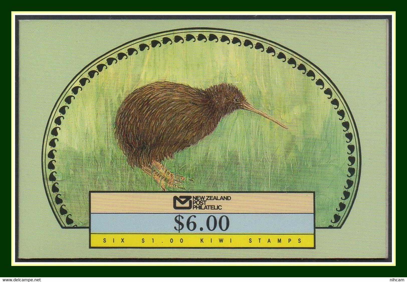 New Zealand Nouvelle Zelande Carnet Booklet KIWI ** MNH 1988 - Cuadernillos