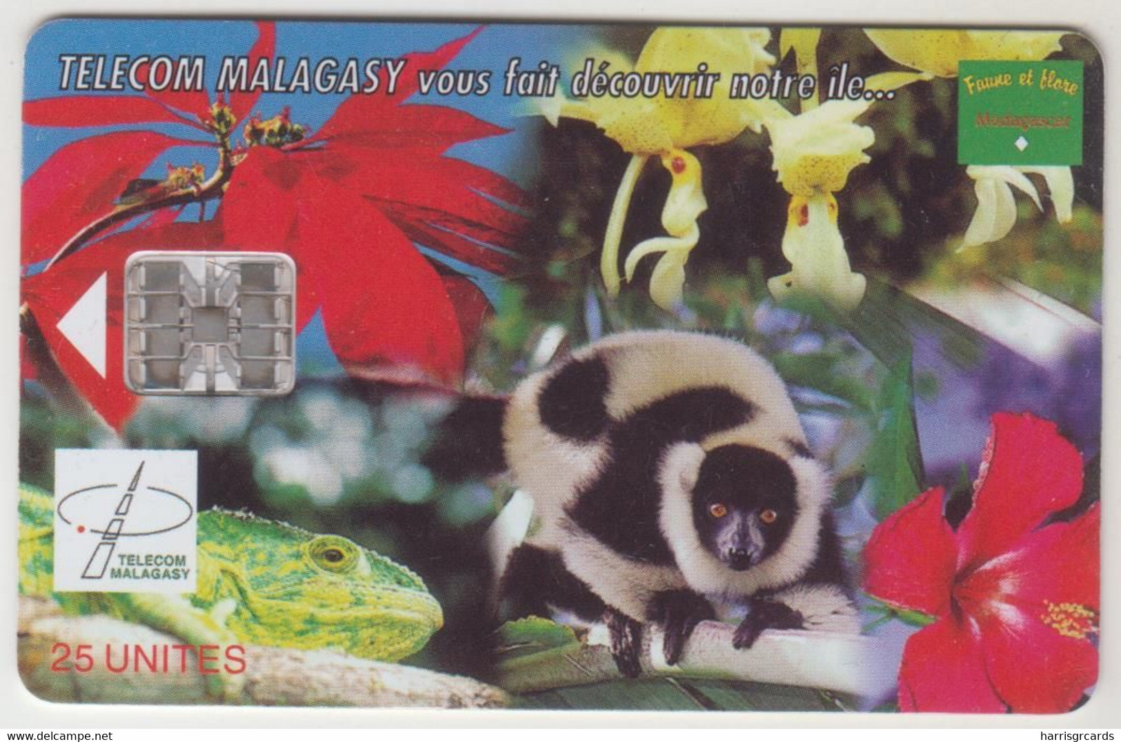 MADAGASCAR - Nature Of Madagascar ,03/99, 25 U, Tirage 600.000, Used - Madagascar