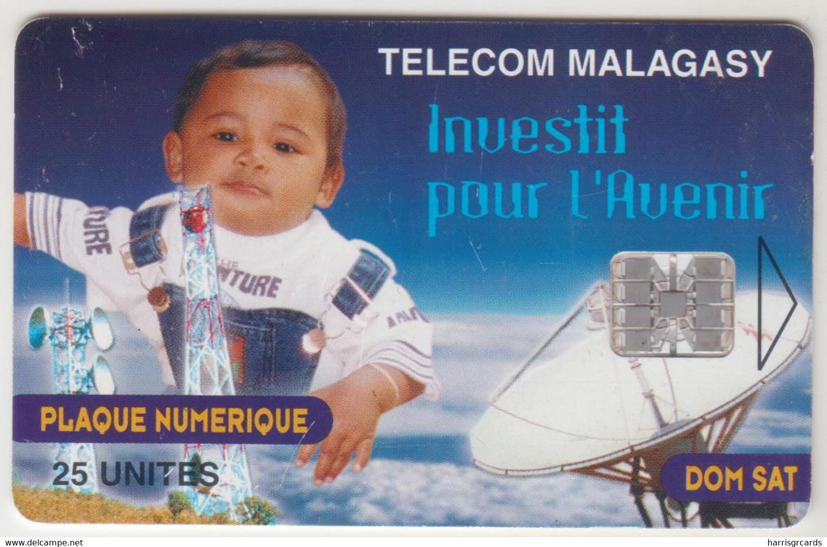 MADAGASCAR - Invest On Future , 25 U, Tirage 300.000, Used - Madagascar