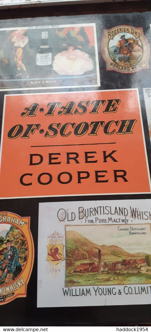 A Taste Of Scotch DEREK COOPER Andre Deutsch 1989 - Británica