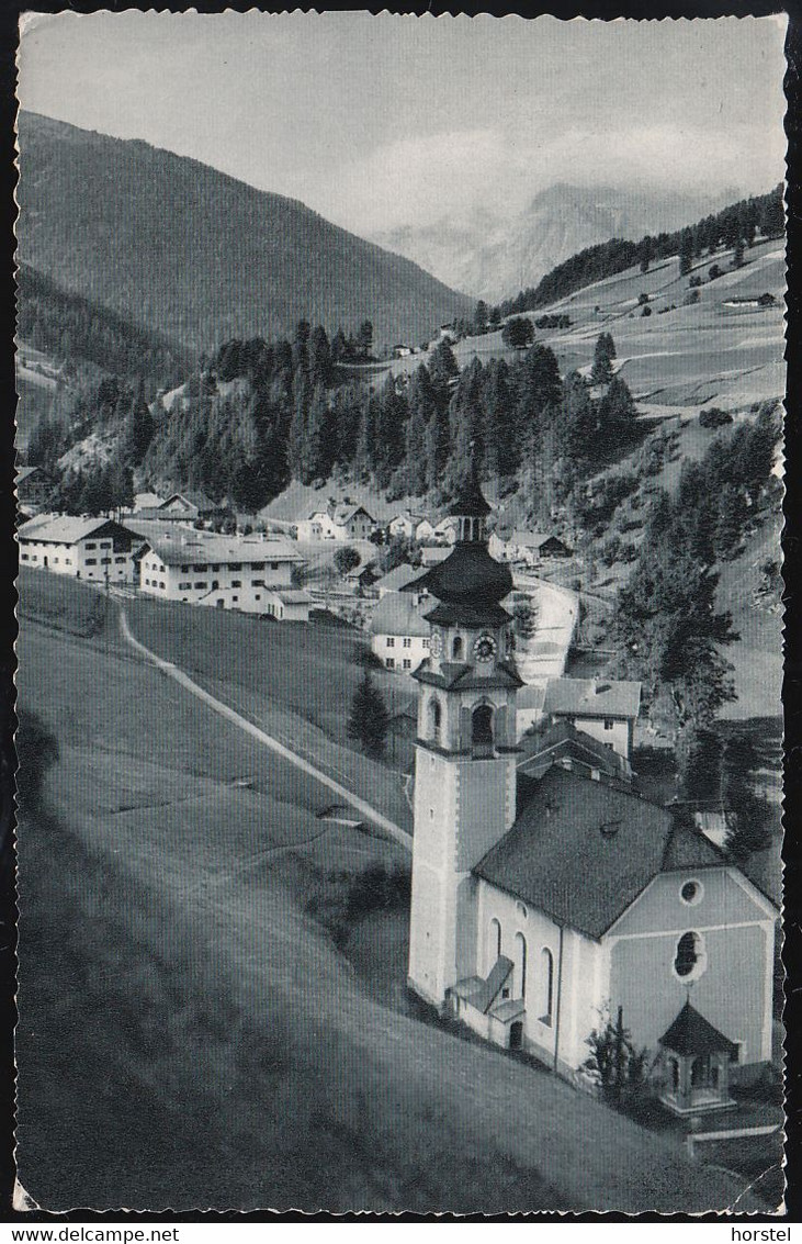 Austria - 6156 Gries Am Brenner - Alte Ortsansicht Mit Kirche - Church - Nice Stamp 1961 - Steinach Am Brenner