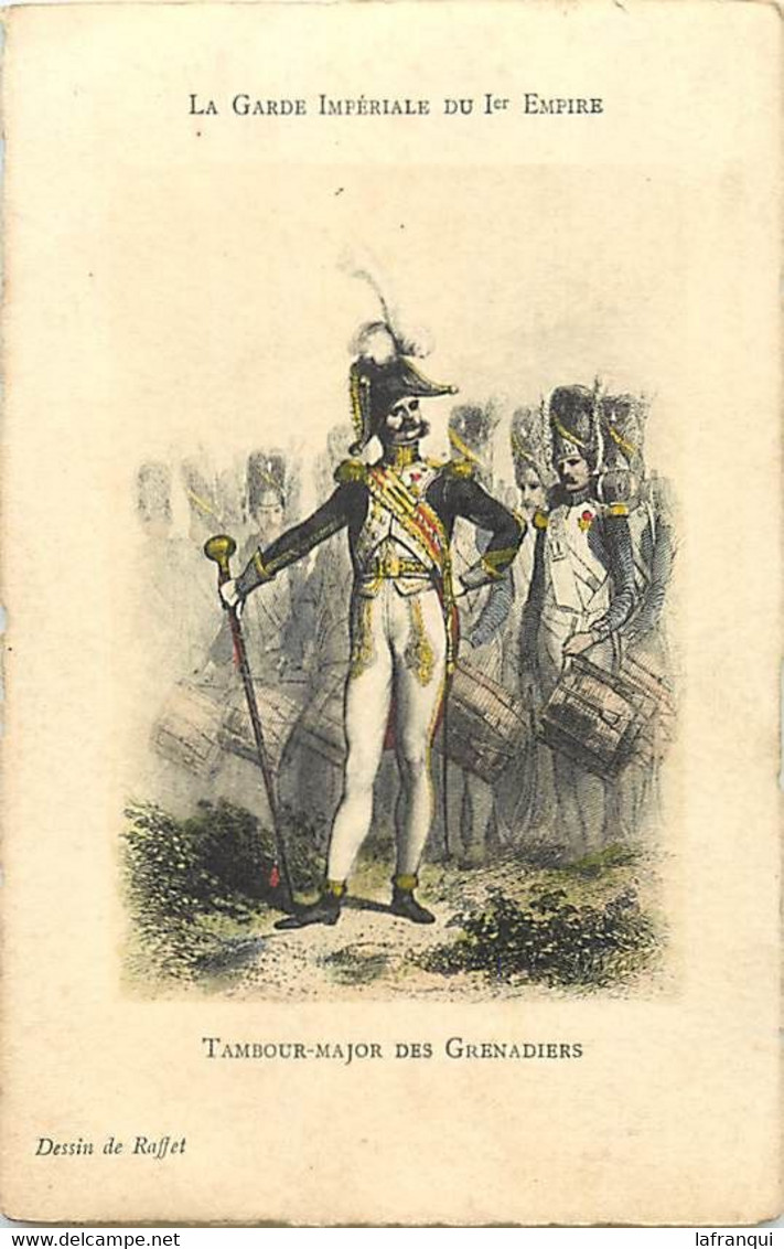 Themes Div-ref LL829- Militaires -militaria -illustrateur Raffet -regiments -regiment Garde Imperiale 1er Empire - - Uniformes