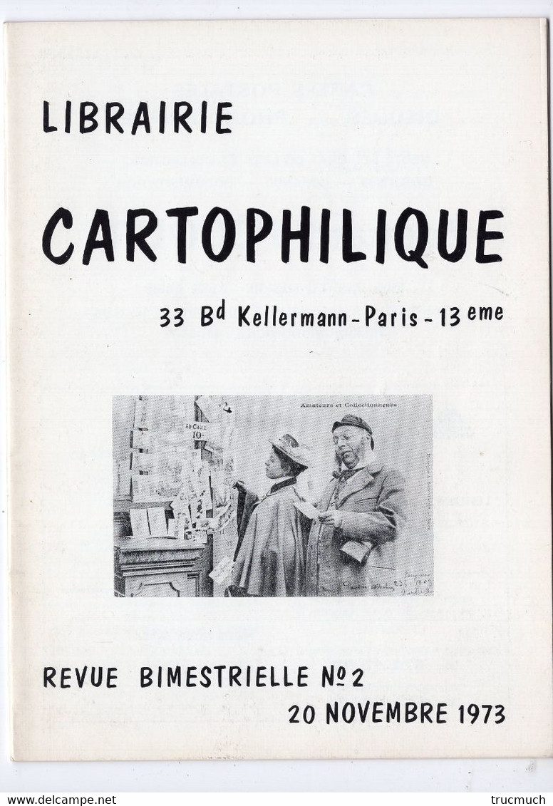 LIBRAIRIE CARTOPHILIQUE - Revue Bimestrielle N° 2 - Voir Sommaire - French