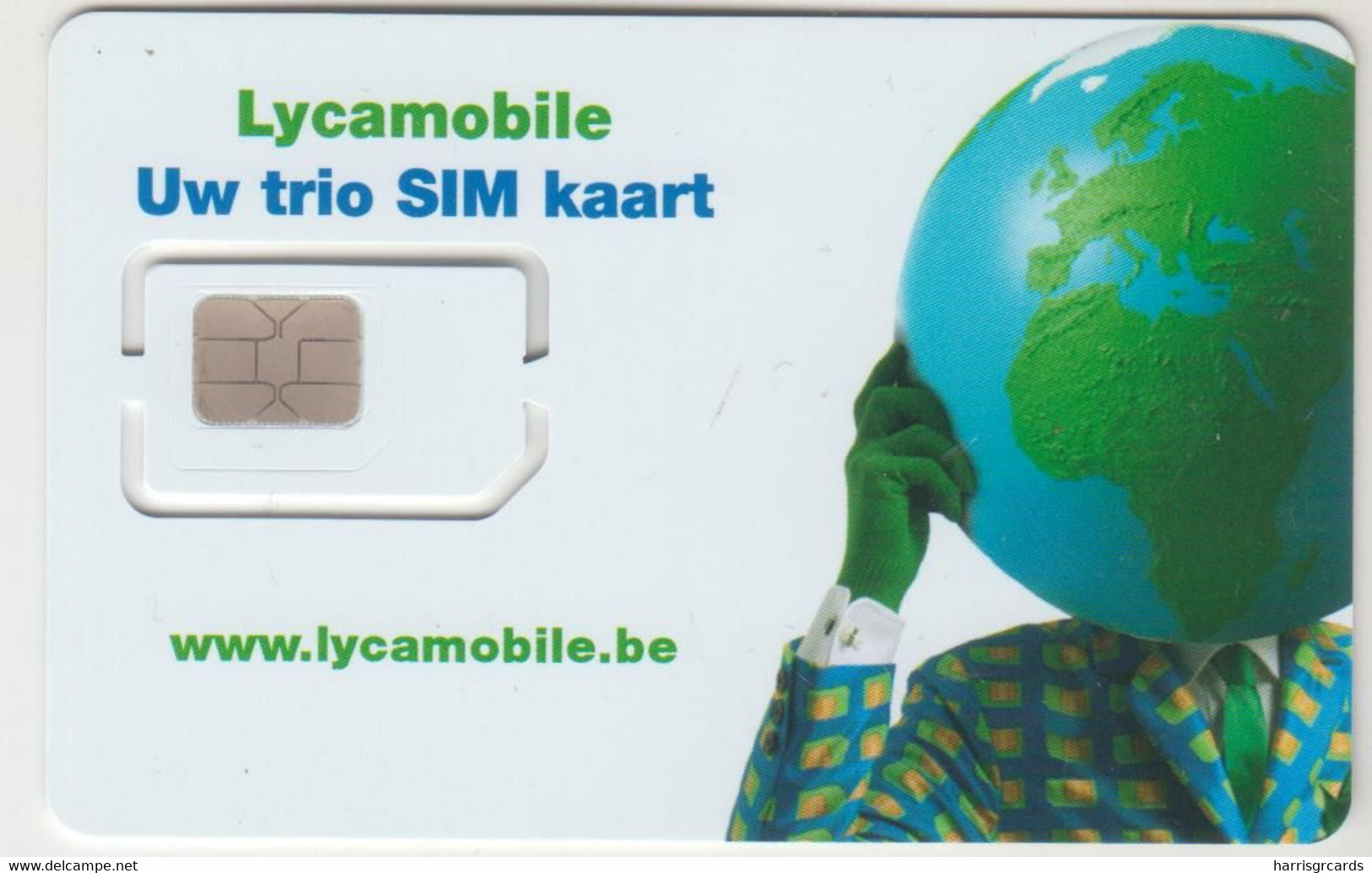 BELGIUM - Lyca Mobile (Duo SIM) GSM Card, Mint - Other & Unclassified