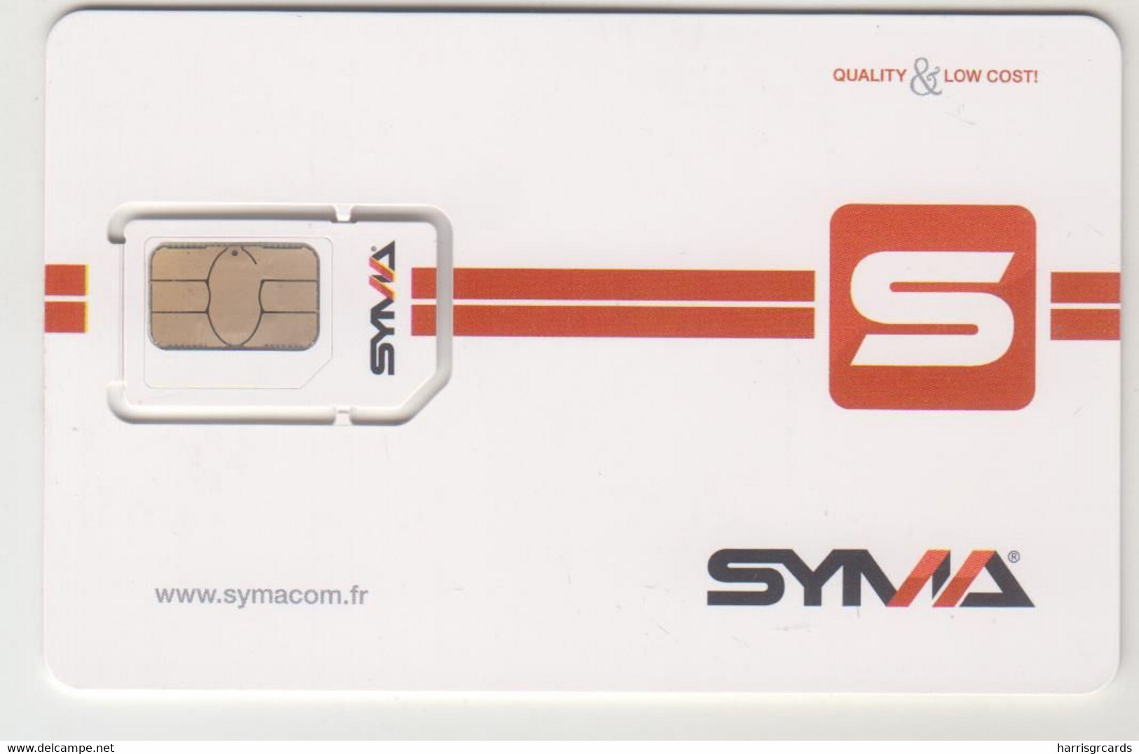 FRANCE - Quality & Low Cost!, Symacom GSM Card, Mint - Sonstige & Ohne Zuordnung