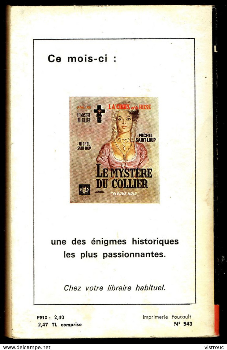 "La Longue Nuit De Gaunce" - Par Paul KENNY - Série Noire N° 543 - FLEUVE NOIR - 1966. - Autres & Non Classés