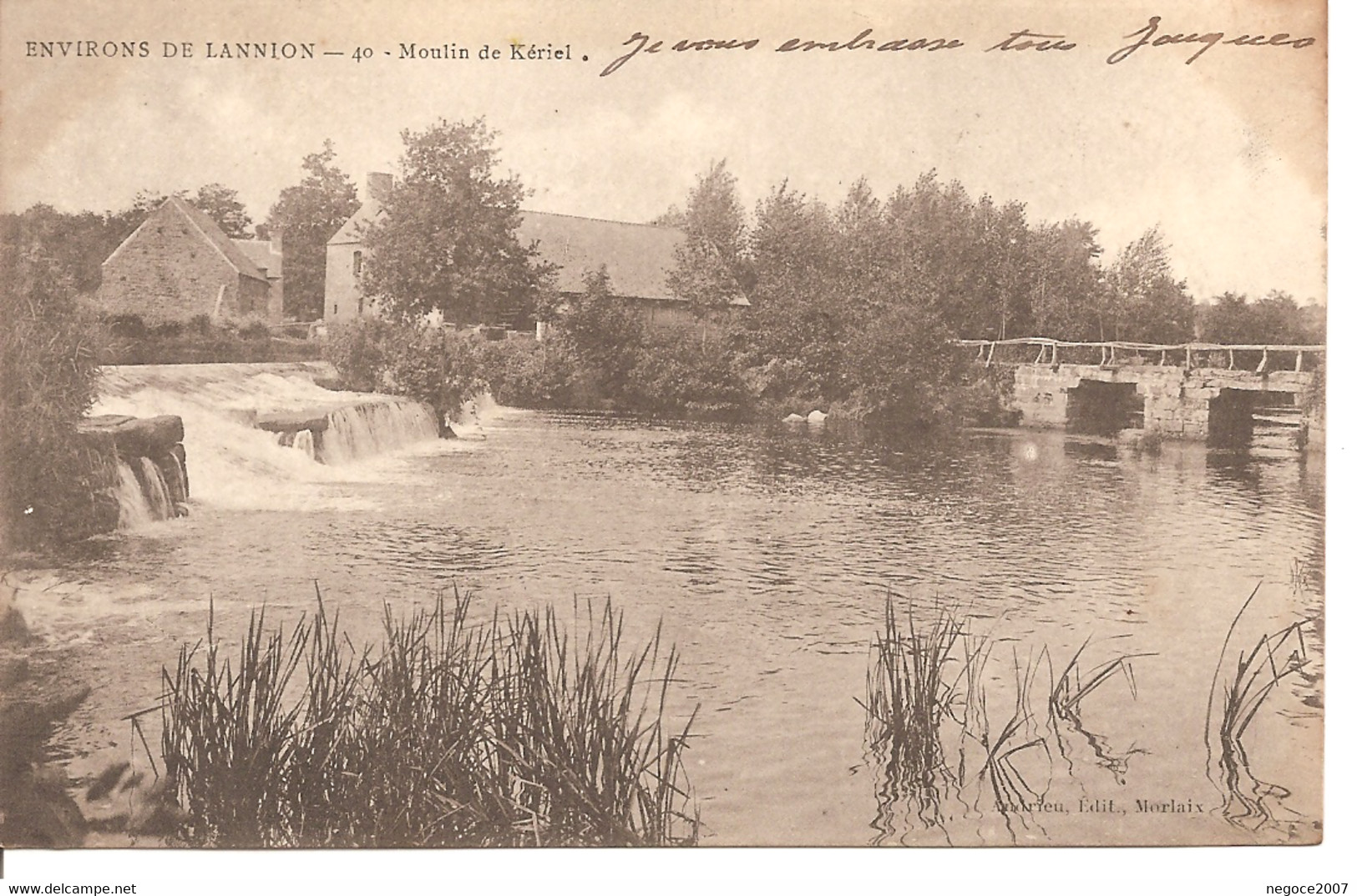 Lannion : Moulin De Kériel  ( Précurseur ) - Lannion