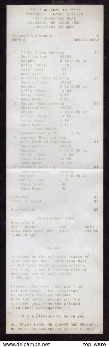 USA 2004 ATM Meter Stamps IBM APC Issue Scott# CVP 57, A-d MNH + Receipt / LSA Distributeurs Automatenmarken CVP - Timbres De Distributeurs [ATM]