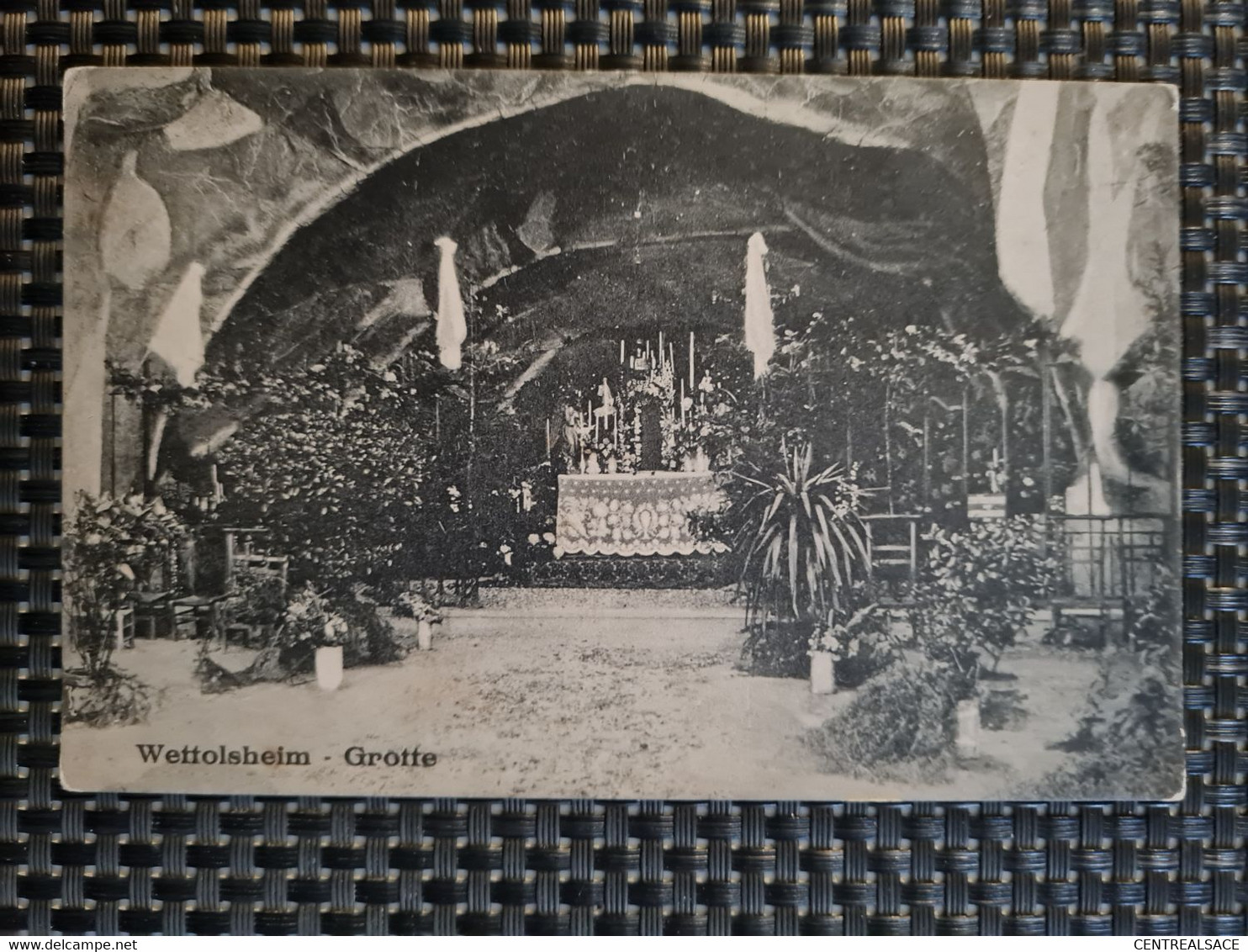 Carte WETTOLSHEIM La Grotte - Wintzenheim