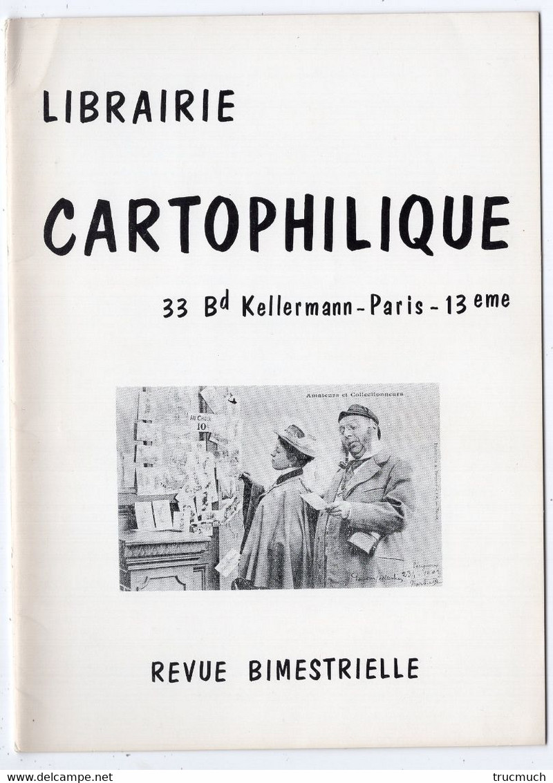 LIBRAIRIE CARTOPHILIQUE - Revue Bimestrielle N° 11 Et 12   - Voir Sommaire - Französisch