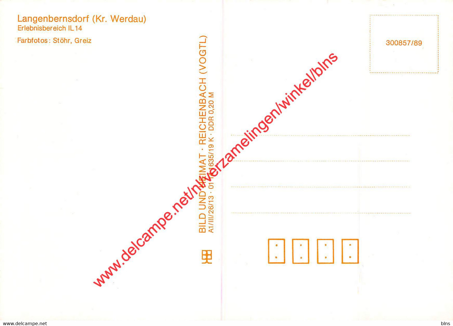 Naherholungsgebiet Werdauer Wald - Langenbernsdorf - Werdau