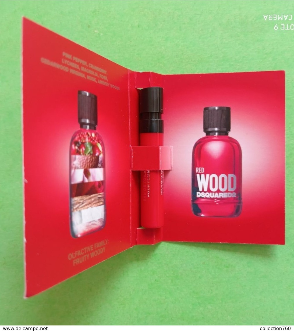 DSQUARED2 - RED WOOD - Echantillon - Parfumproben - Phiolen