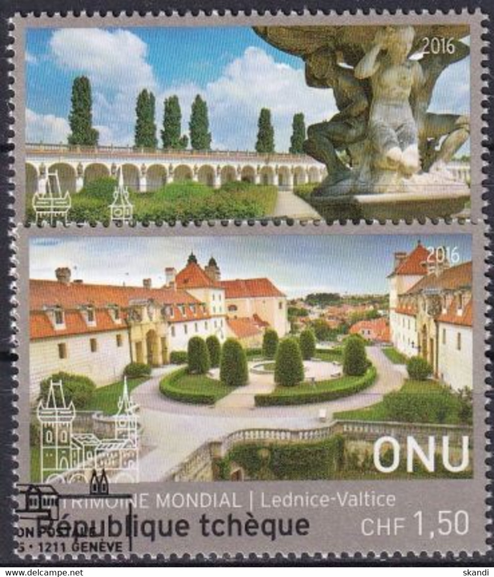 UNO GENF 2016 Mi-Nr. 961/62 O Used - Aus Abo - Oblitérés