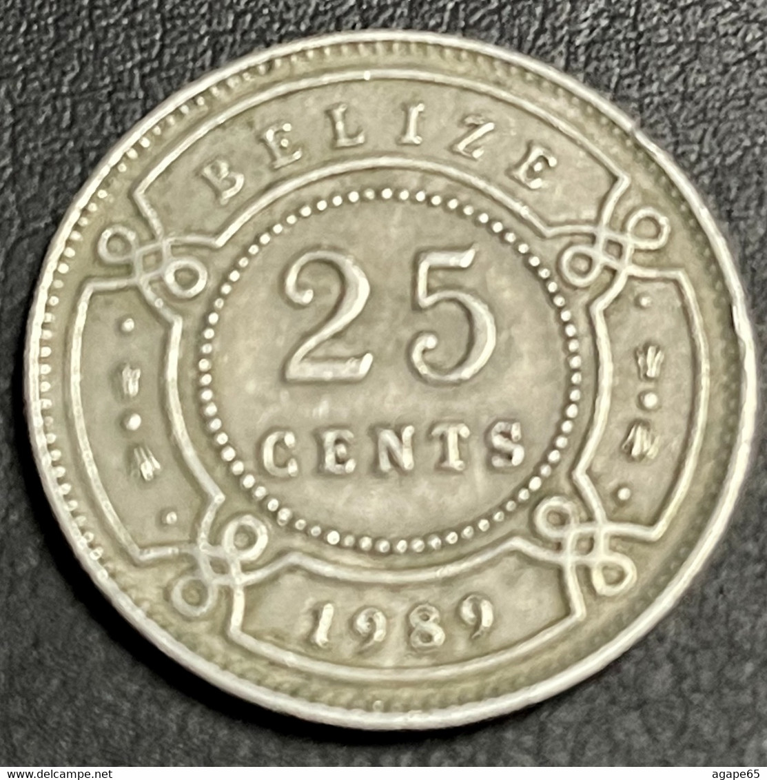 1989 Belize 25 Cents - Belize