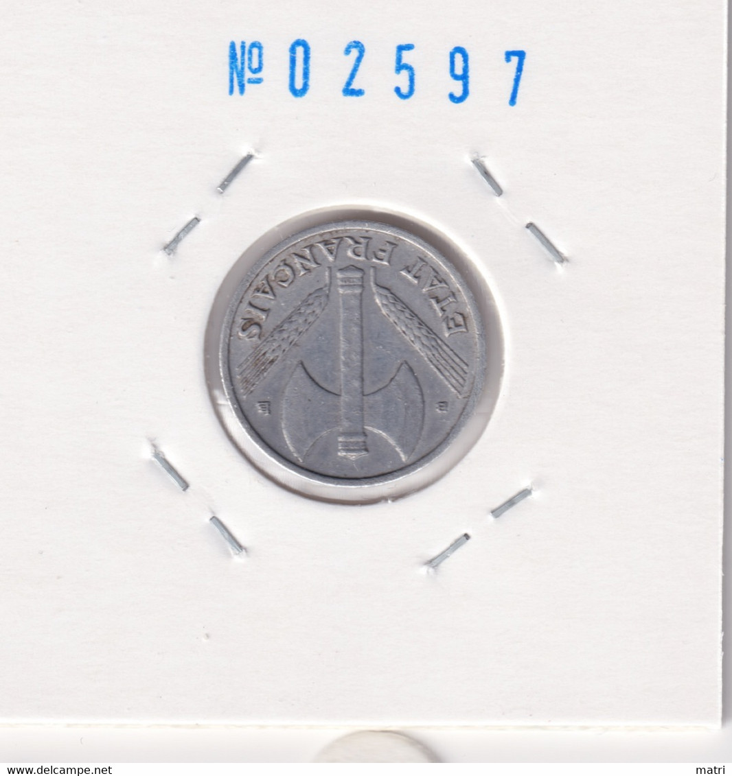 France 50 Centimes 1944 Km#894.1a - 50 Centimes