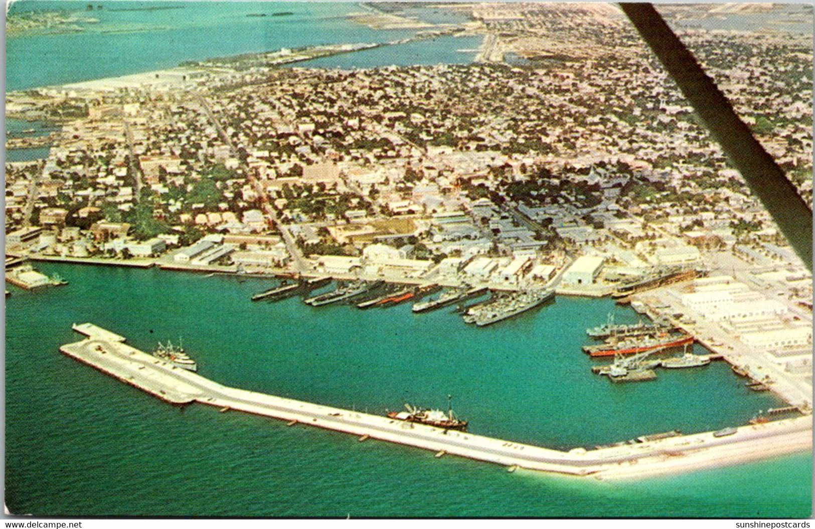 Florida Key West Naval Station Submarine Base Aerial View - Key West & The Keys