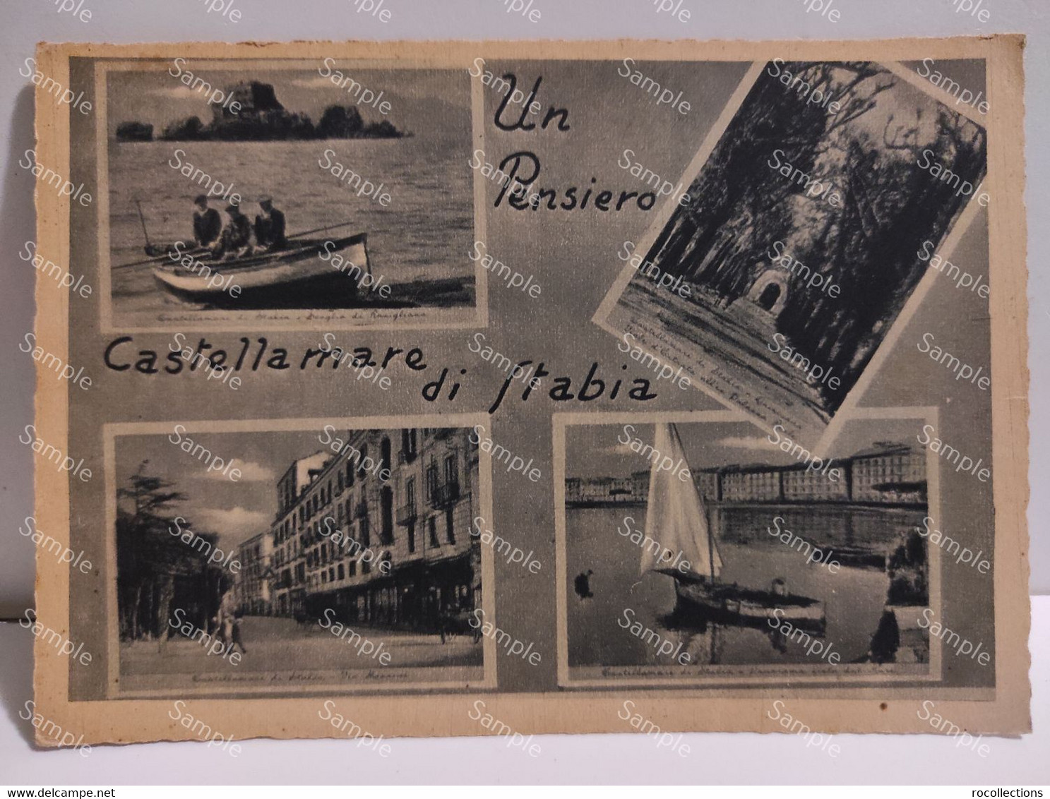 Italia Un Pensiero Da CASTELLAMMARE DI STABIA 1943 - Castellammare Di Stabia