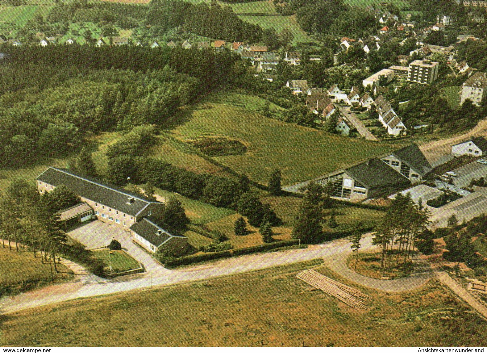 012289  Wipperfürth - Jugendherberge Mit Städt. Hallenbad Und Sportzentrum  Luftbildaufnahme - Wipperfuerth