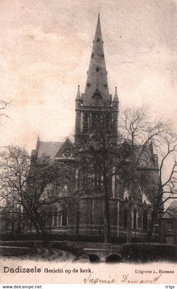 Dadizeele - Gezicht Op De Kerk - Moorslede