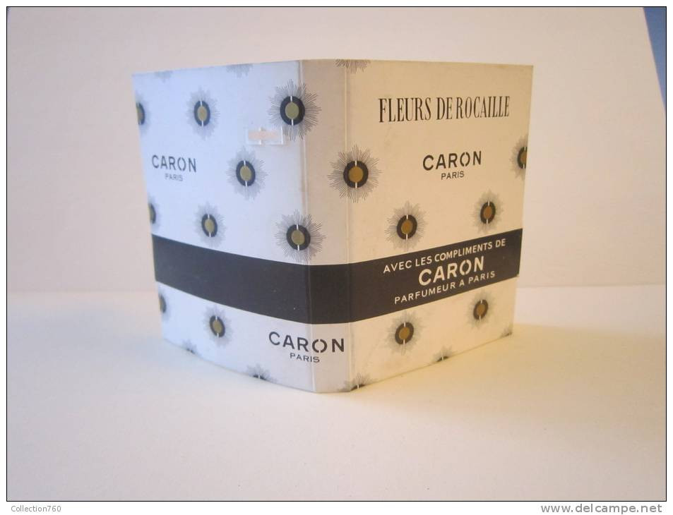 CARON - FLEURS DE ROCAILLE - Echantillon  (collector, Ne Pas Utiliser, Date Des Années 90) - Campioncini Di Profumo (testers)