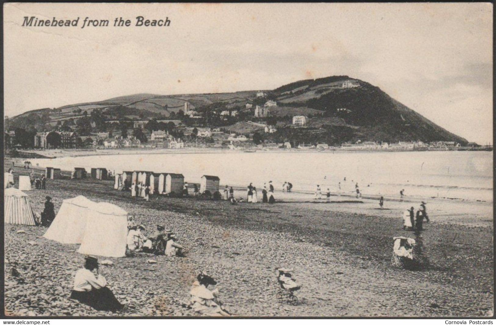 Minehead From The Beach, Somerset, C.1905-10 - Valentine's Postcard - Minehead