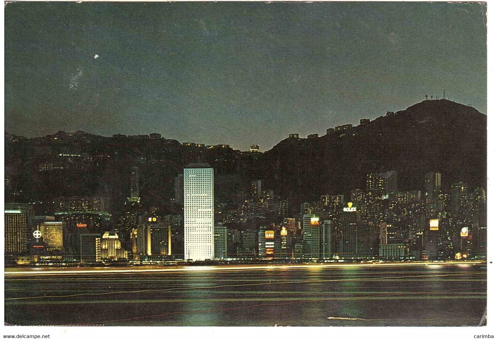 1975 HONG KONG CARTOLINA PER ITALIA - Storia Postale
