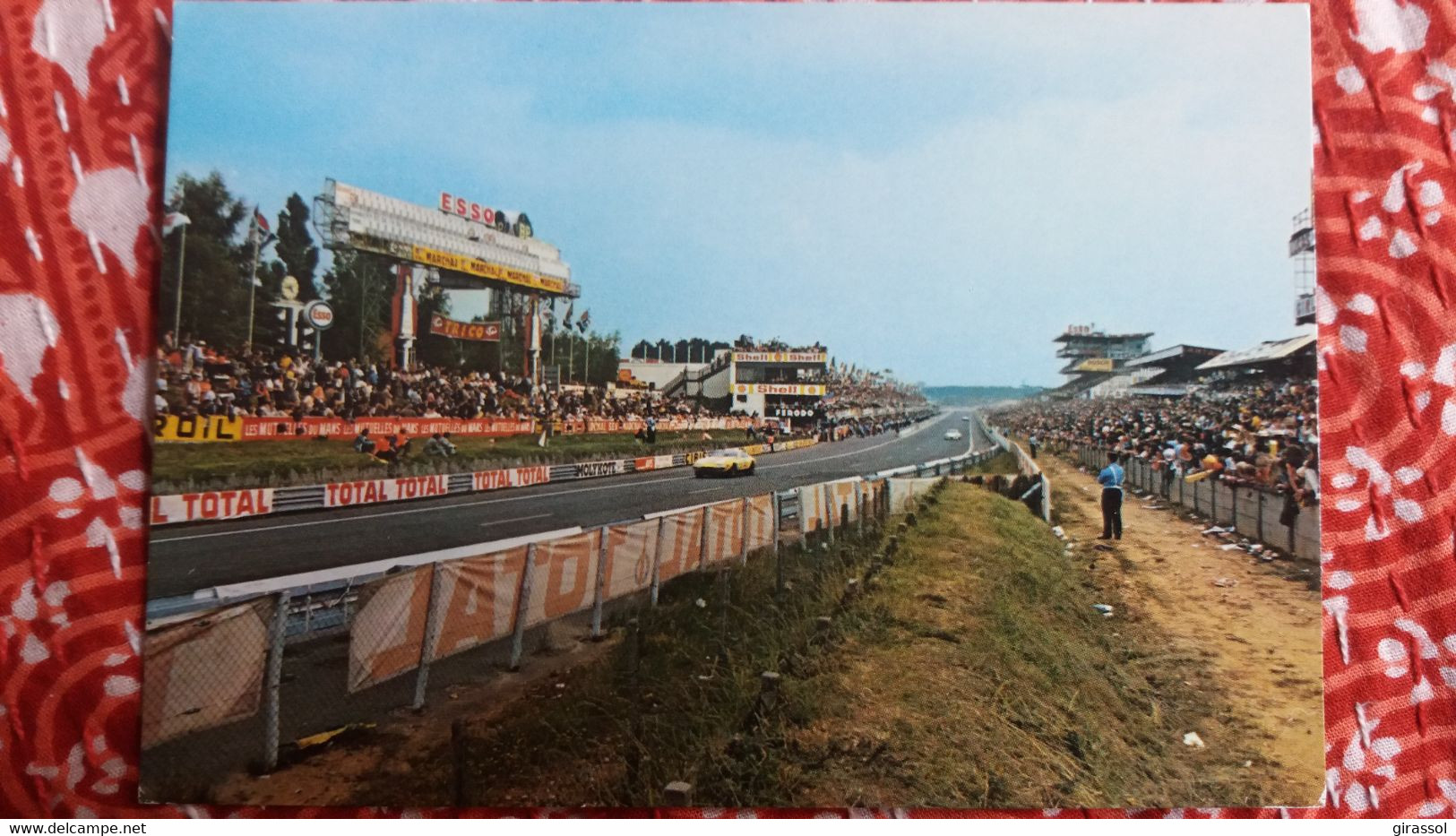 CPSM LES 24 HEURES DU MANS CIRCUIT VUE D ENSEMBLE TRIBUNES ET STAND DE RAVITAILLEMENT ED JIPE 1970 80  36 - Le Mans