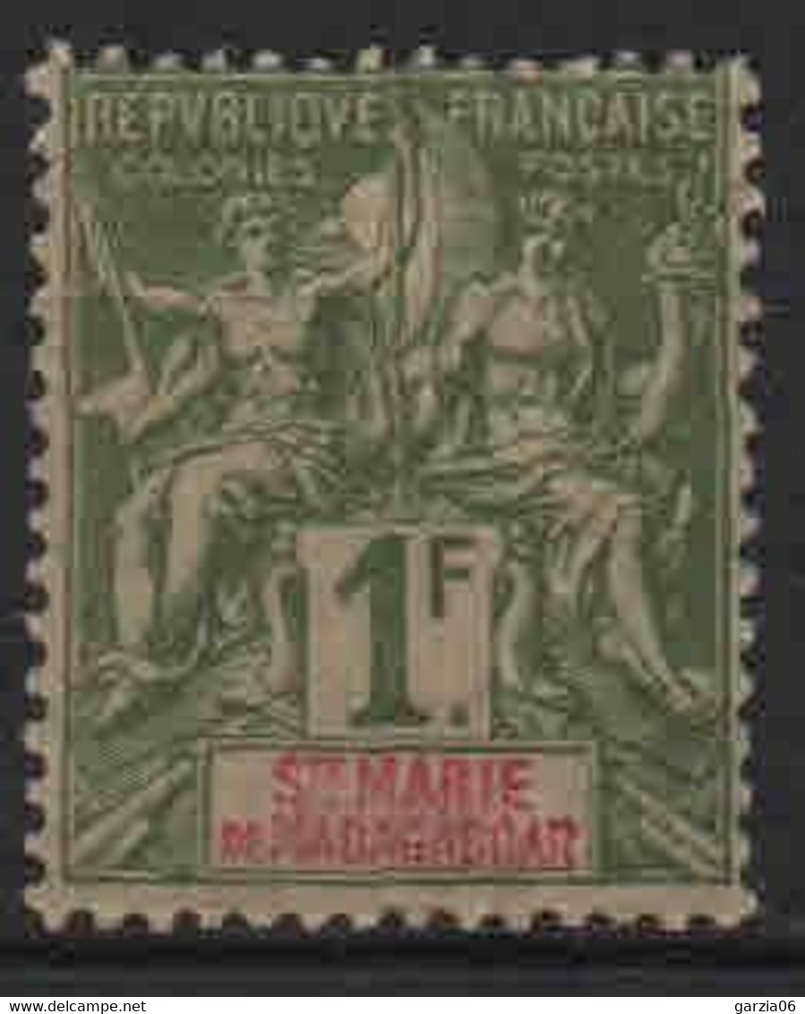 Ste Marie De Madagascar - 1894 -  Type Sage    -  N° 13 -  Neufs * - MLH - Unused Stamps
