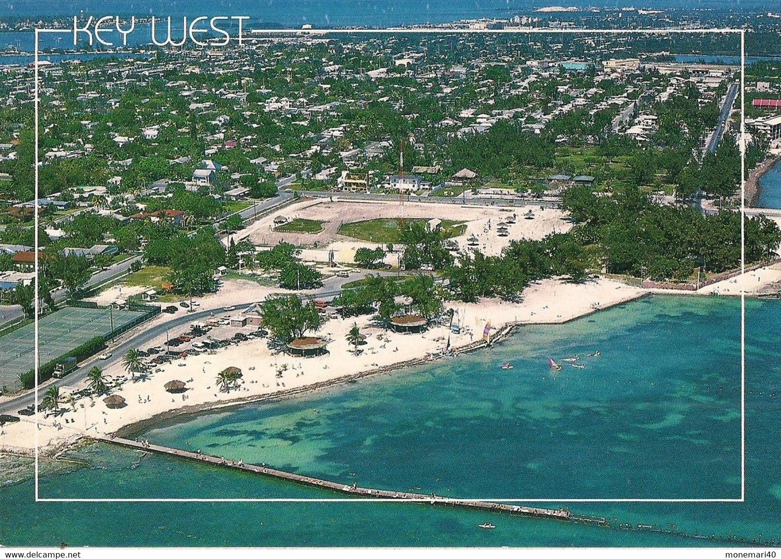 FLORIDE - KEY WEST - SMATHERS BEACH THE CORAL REEF. - Key West & The Keys