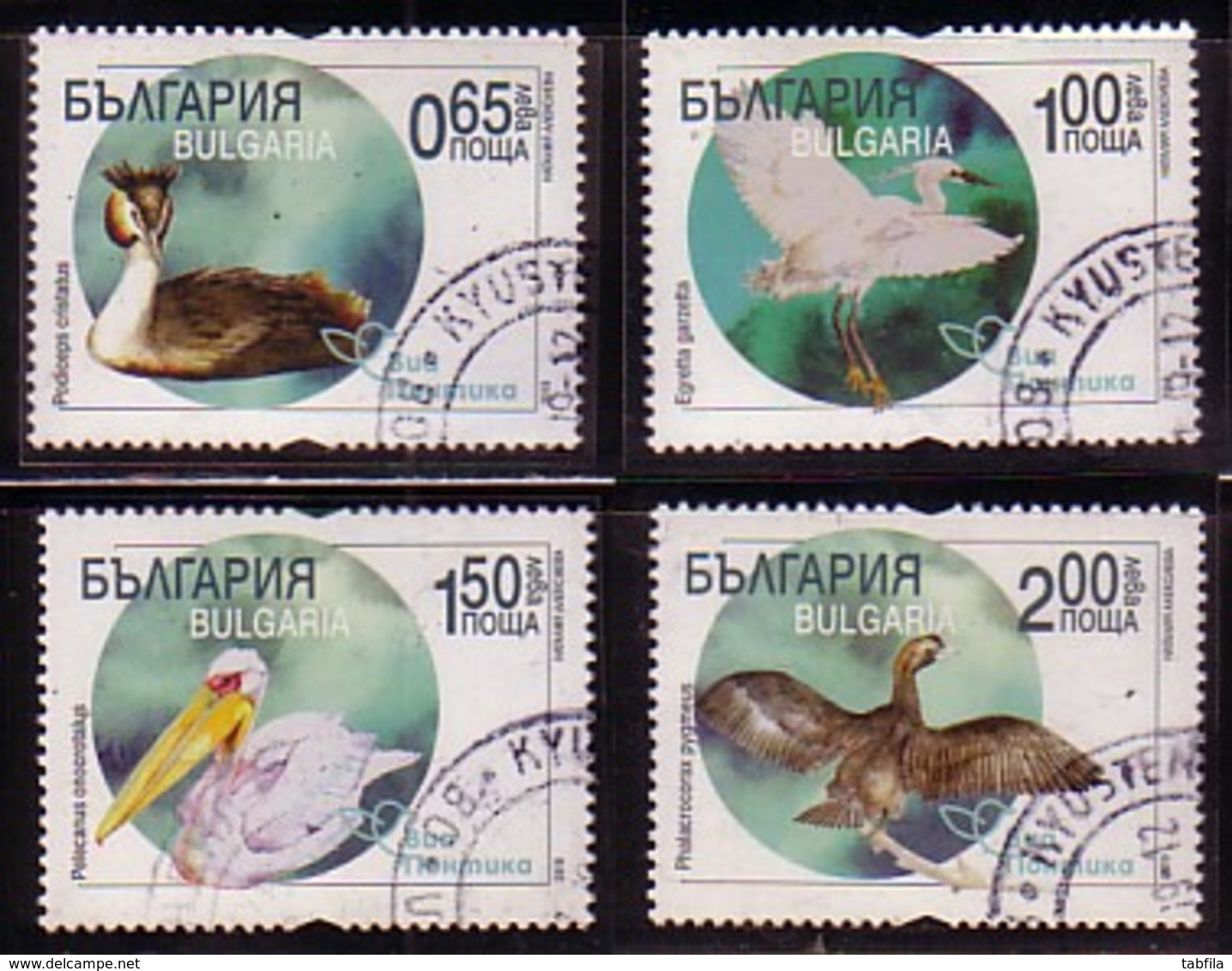 BULGARIA - 2019 - Ecology - Route Migratoire Des Oiseaux VIA PONTICA - Serie Obl. - Usati