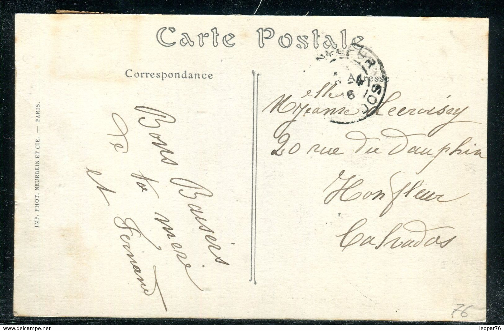 Belgique - Oblitération Ste Adresse Poste Belge Sur Carte Postale En 1916 Pour Honfleur - S 40 - Otros & Sin Clasificación