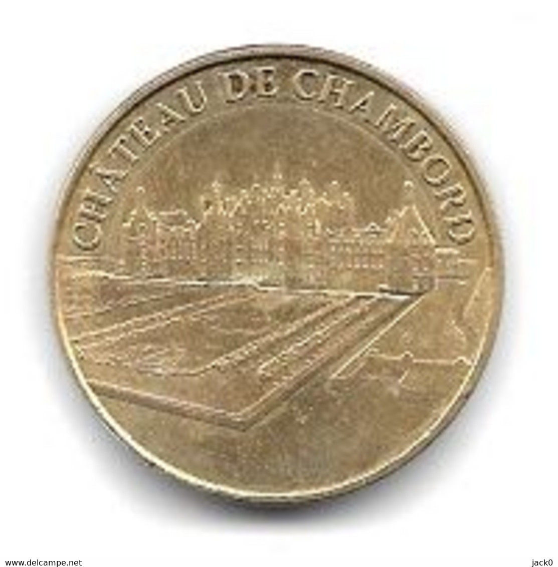 Médaille Touristique  Monnaie  De  Paris  2018, Ville, CHATEAU  DE  CHAMBORD  ( 41 ) - 2018