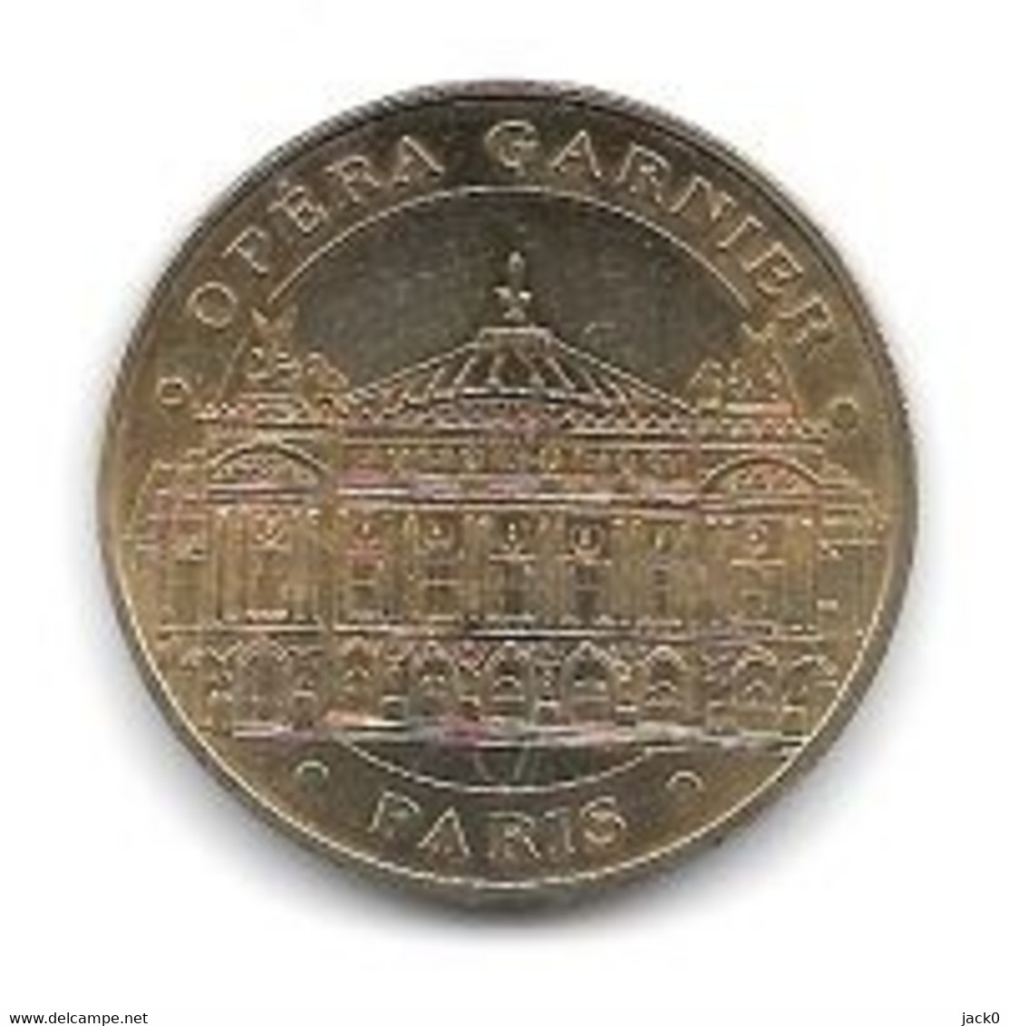 Médaille Touristique  Monnaie  De  Paris  2006, Ville, OPERA  GARNIER, PARIS  ( 75009 ) - 2006