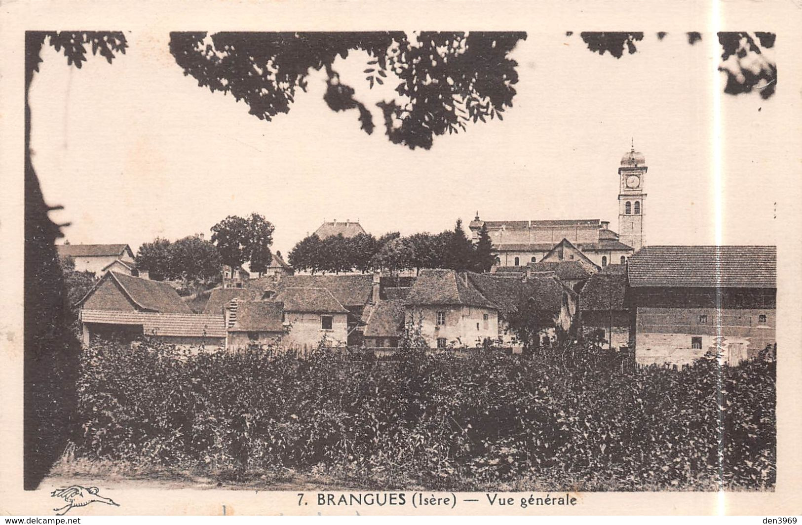 BRANGUES (Isère) - Vue Générale - Brangues