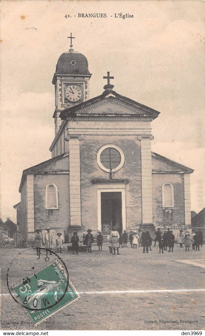 BRANGUES (Isère) - L'Eglise - Brangues