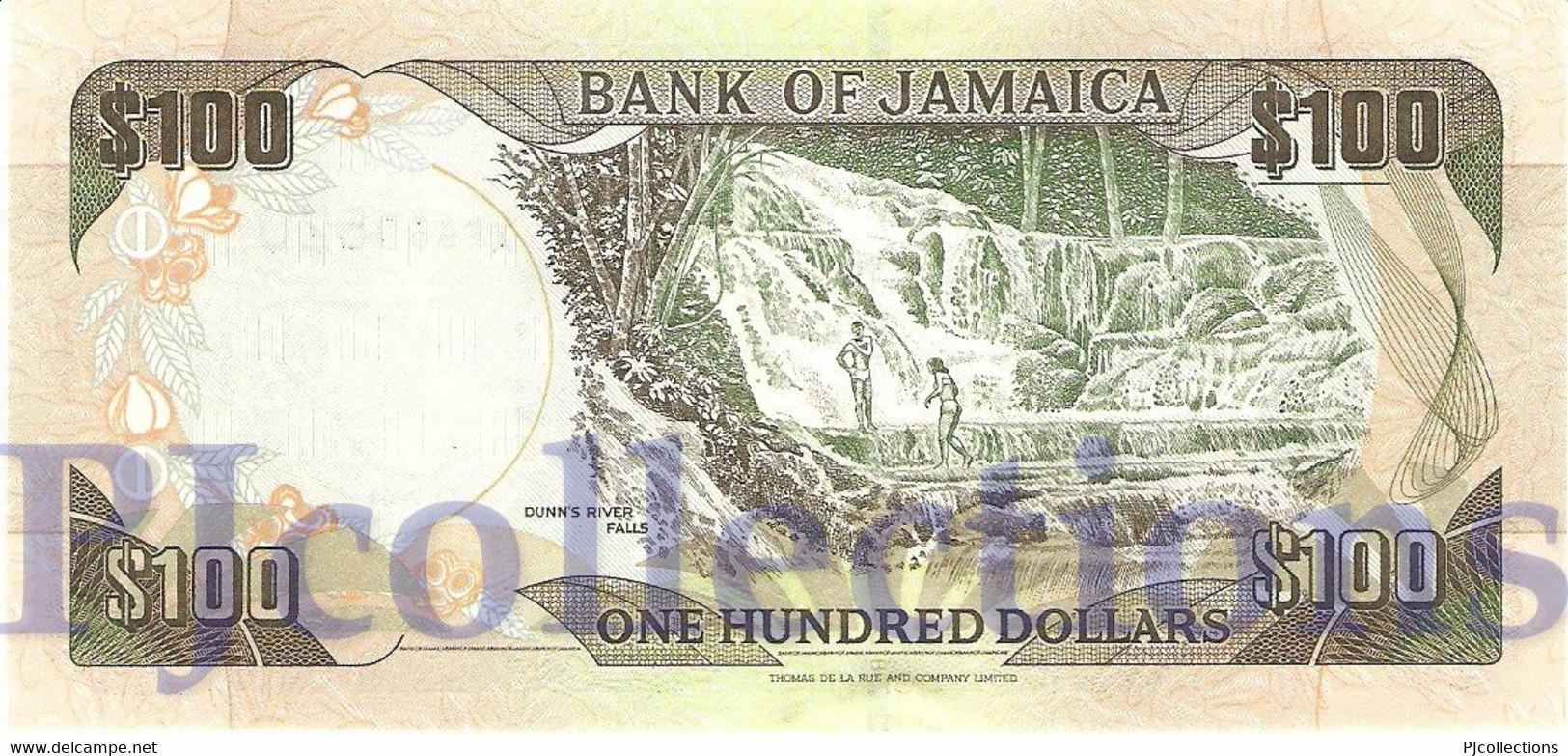 JAMAICA 100 DOLLARS 2004 PICK 80d UNC - Jamaique