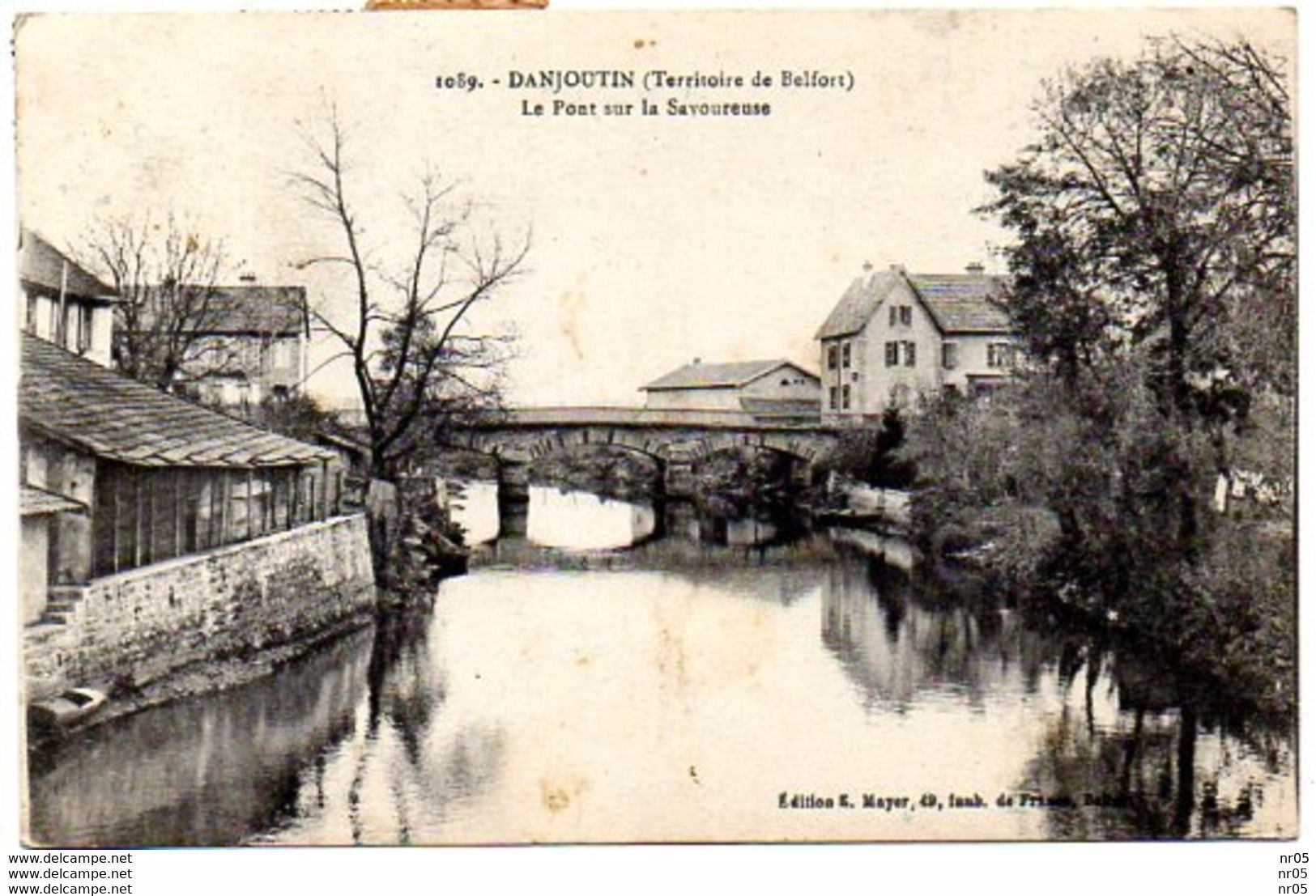 90  - DANJOUTIN - Le Pont Sur La Savoureuse - Danjoutin