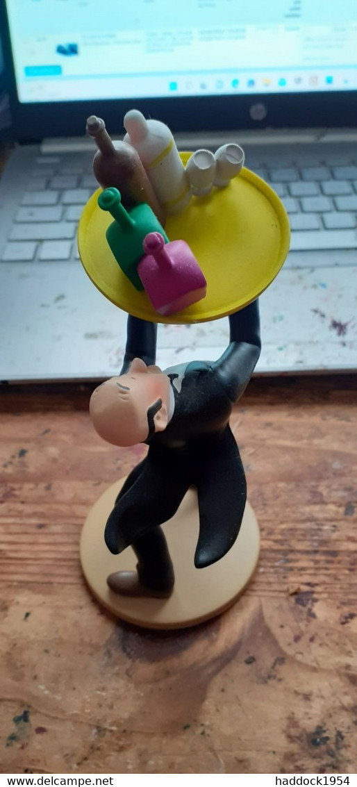 Nestor Et Son Plateau HERGE Moulinsart - Statues - Resin