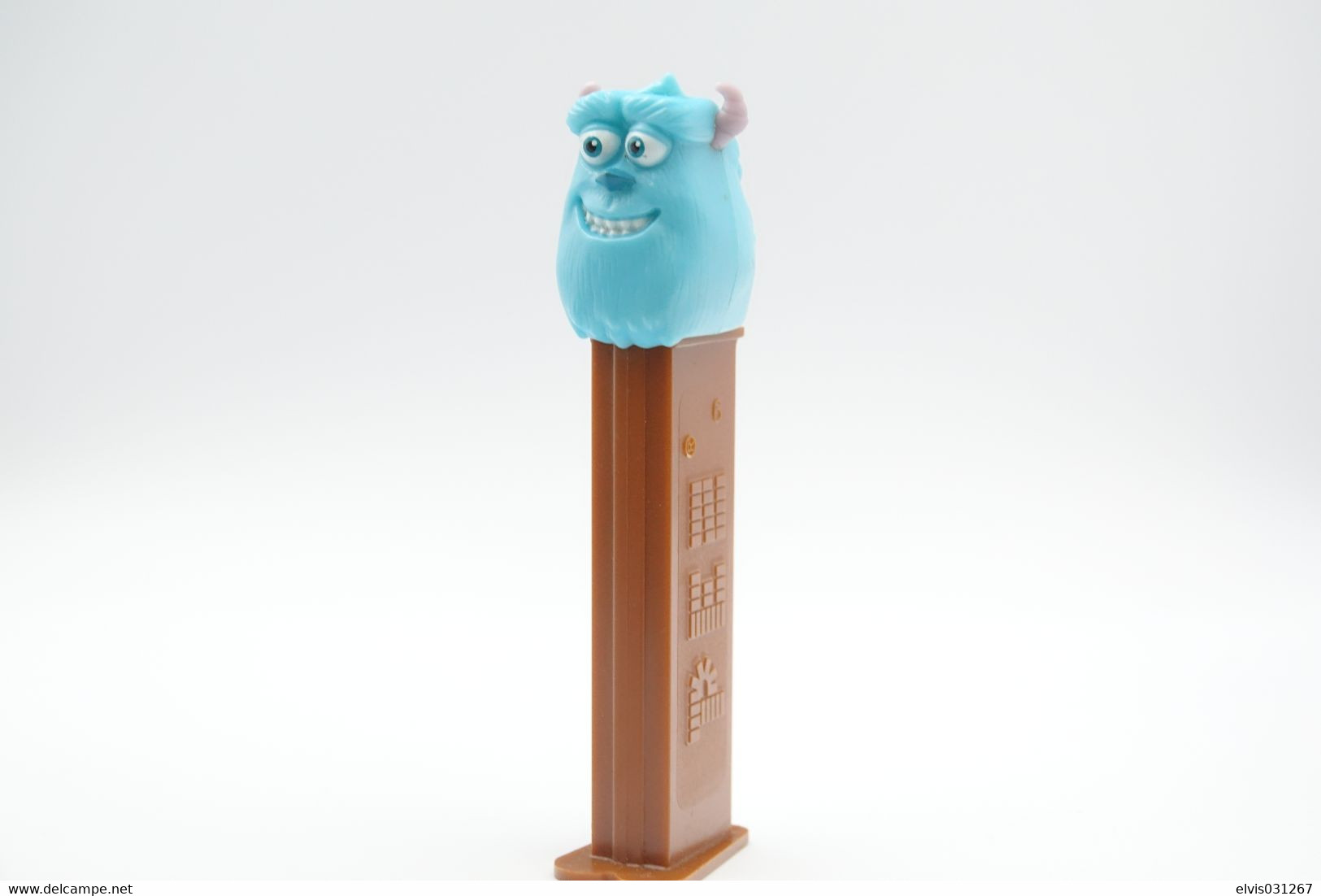 Vintage PEZ DISPENSER : Sulley B  - Monsters Inc. - 2013 - Us Patent China Made L=11cm - Small Figures