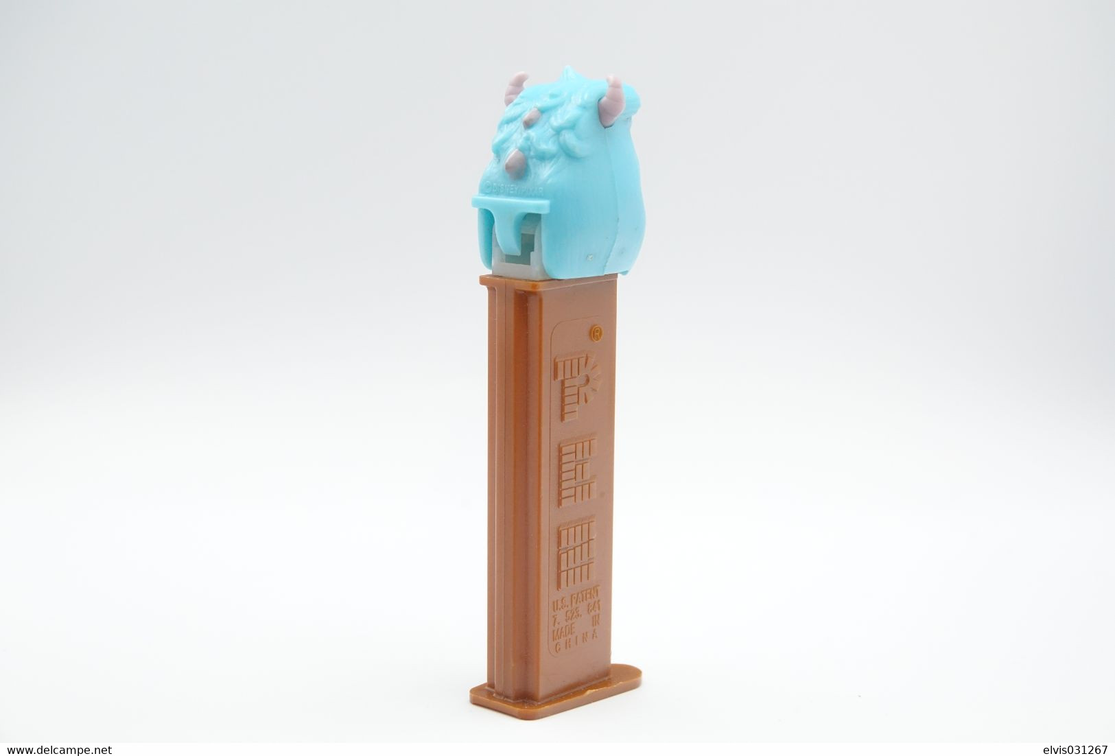 Vintage PEZ DISPENSER : Sulley B  - Monsters Inc. - 2013 - Us Patent China Made L=11cm - Small Figures