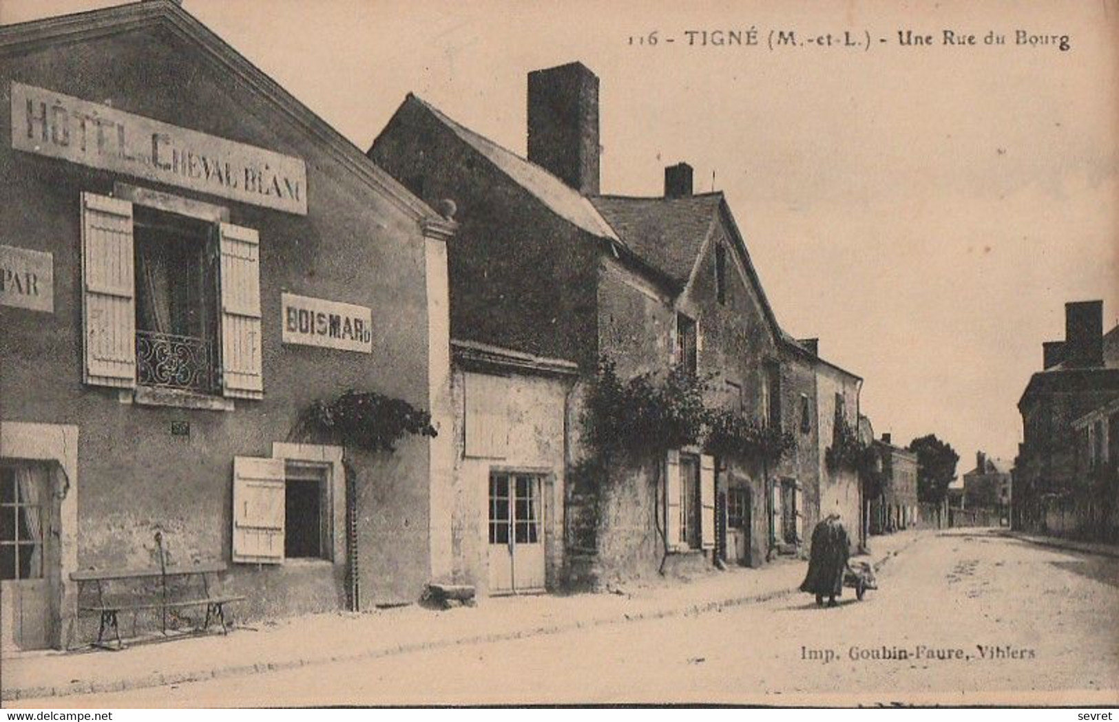 TIGNE. - Une Rue Du Bourg - Other & Unclassified