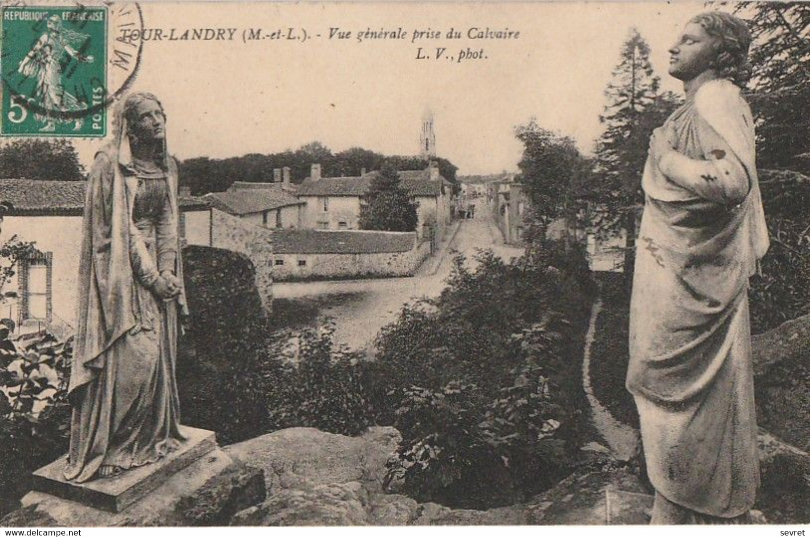 TOUR-LANDRY. - Vue Générale Prise Du Calvaire - Sonstige & Ohne Zuordnung