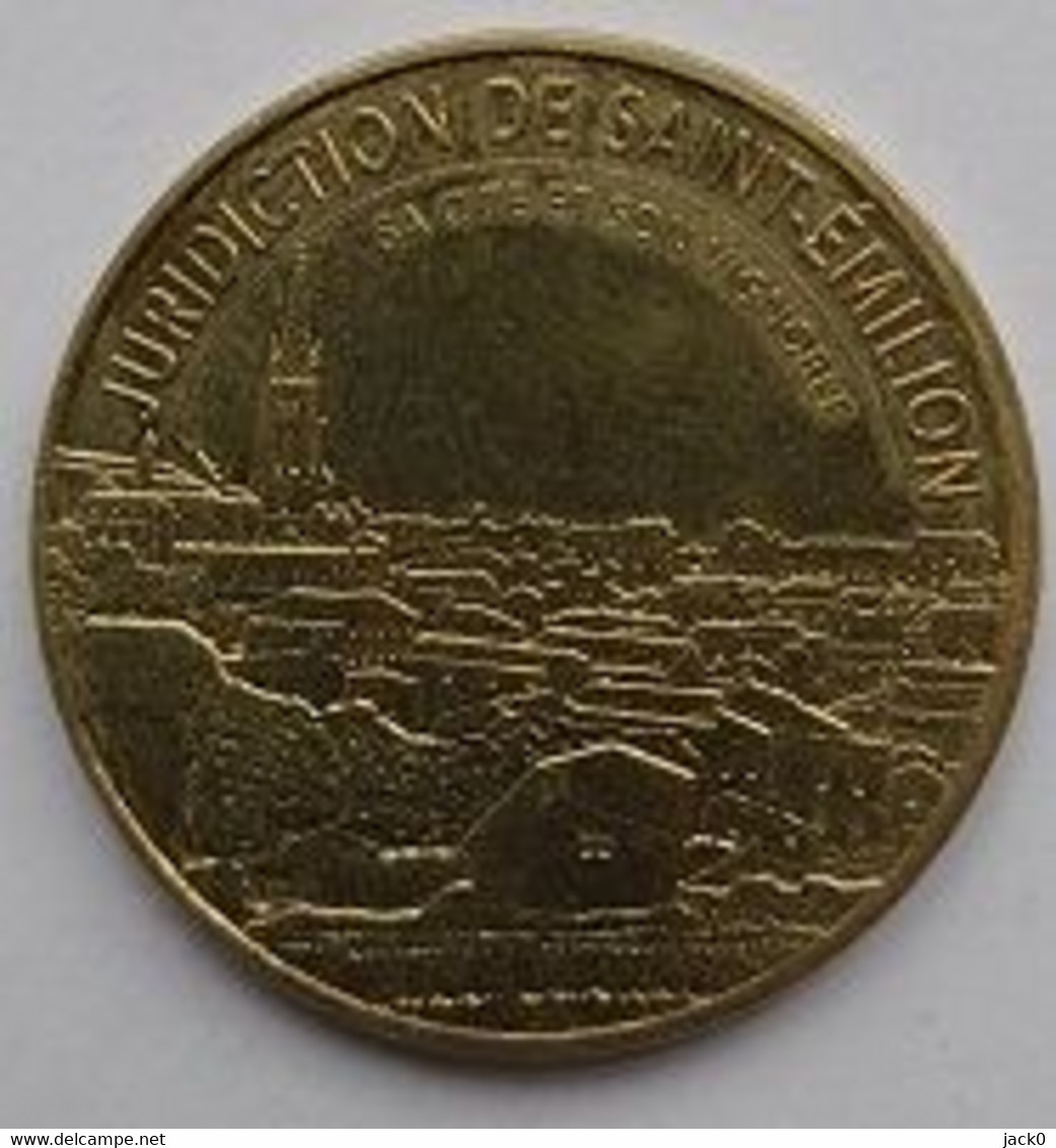 Médaille Touristique  Monnaie  De  Paris  2019, Ville, JURIDICTION  DE  SAINT - EMILION  ( 33 ) - 2019