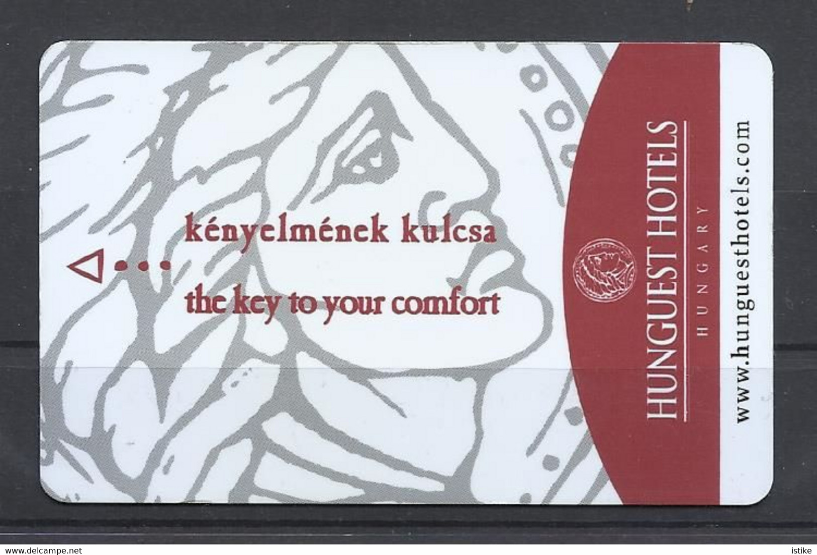 Hungary, "The Key To Your Comfort", Hunguest Hotels - Chiavi Elettroniche Di Alberghi