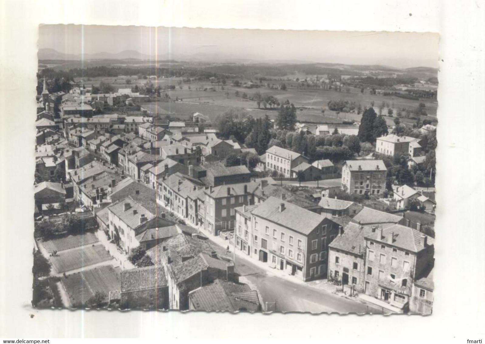 En Avion Au Dessus De 11. Montfaucon, Vue Générale - Montfaucon En Velay