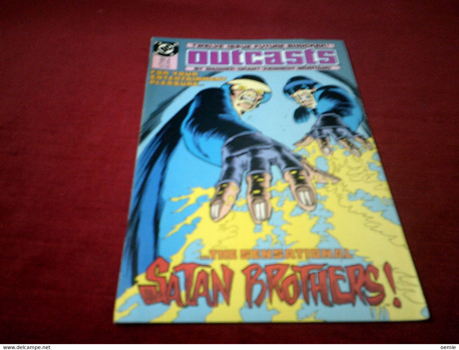 OUTCASTS    N° 4 JAN 1988 - DC