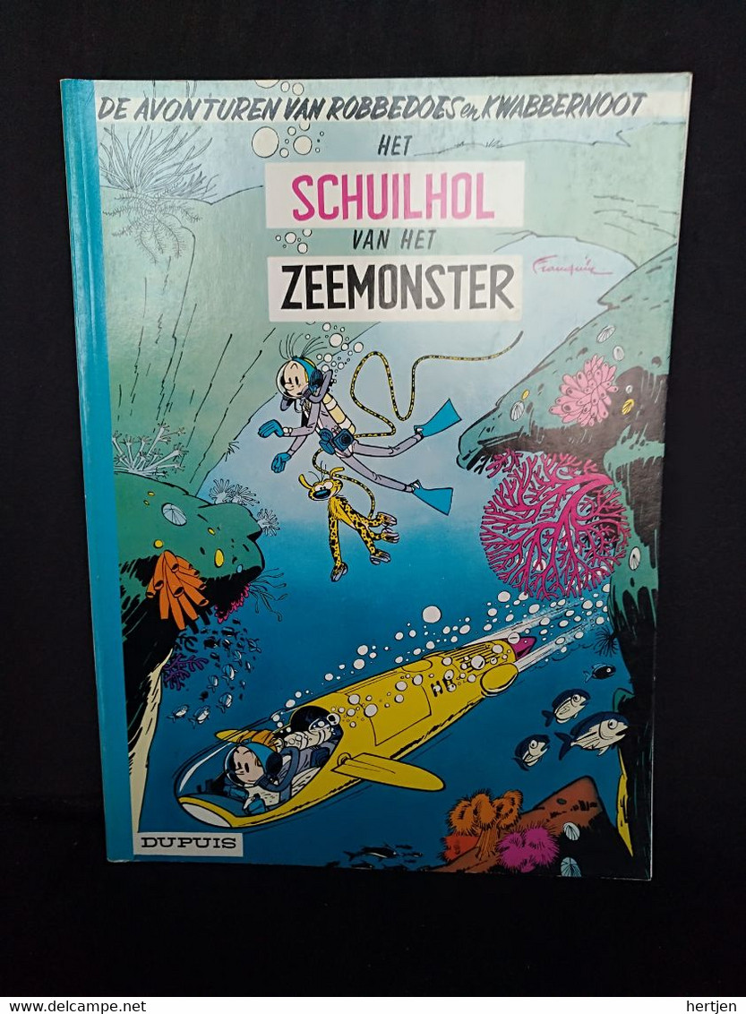 Het Schuilhol Van Het Zeemonster - Robbedoes En Kwabbernoot Nr. 9 - Robbedoes En Kwabbernoot