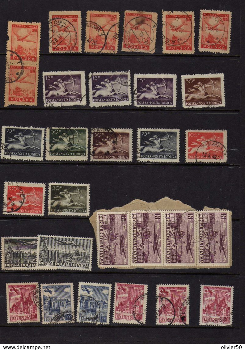 Pologne -Poste Aerienne -  - Obliteres - Used Stamps
